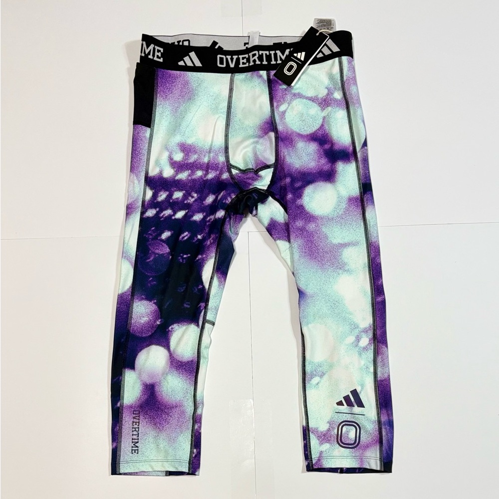 NEW Adidas Exotic Speed Tech-fit Training 3/4 Long Tights JW1251 size L